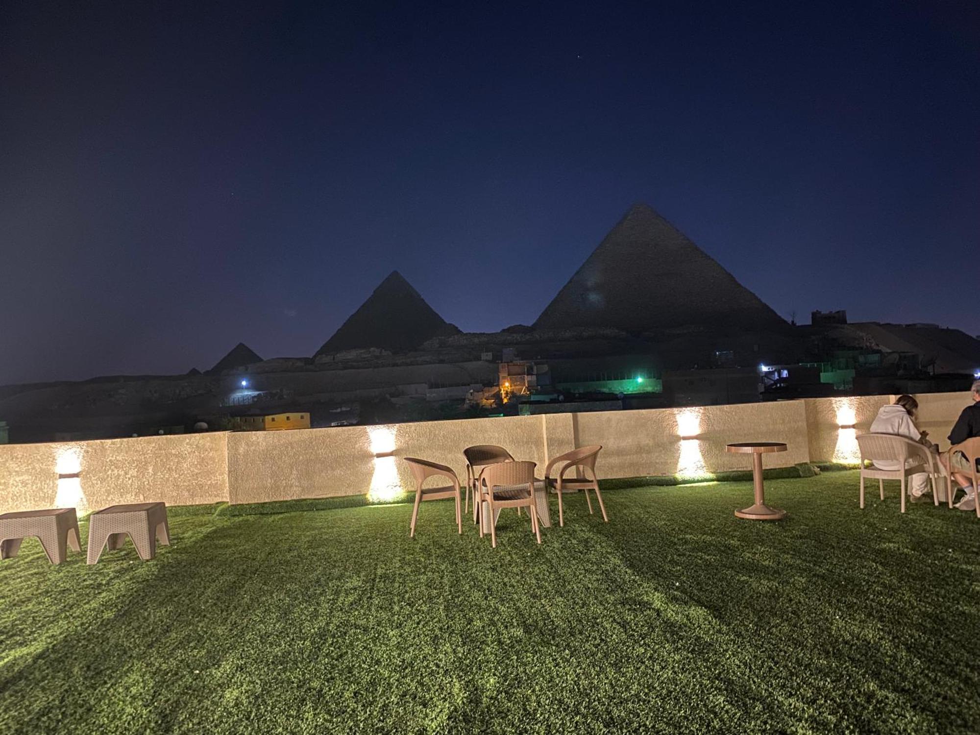 Isis Pyramids View Inn Kafrat al Jabal Exterior photo