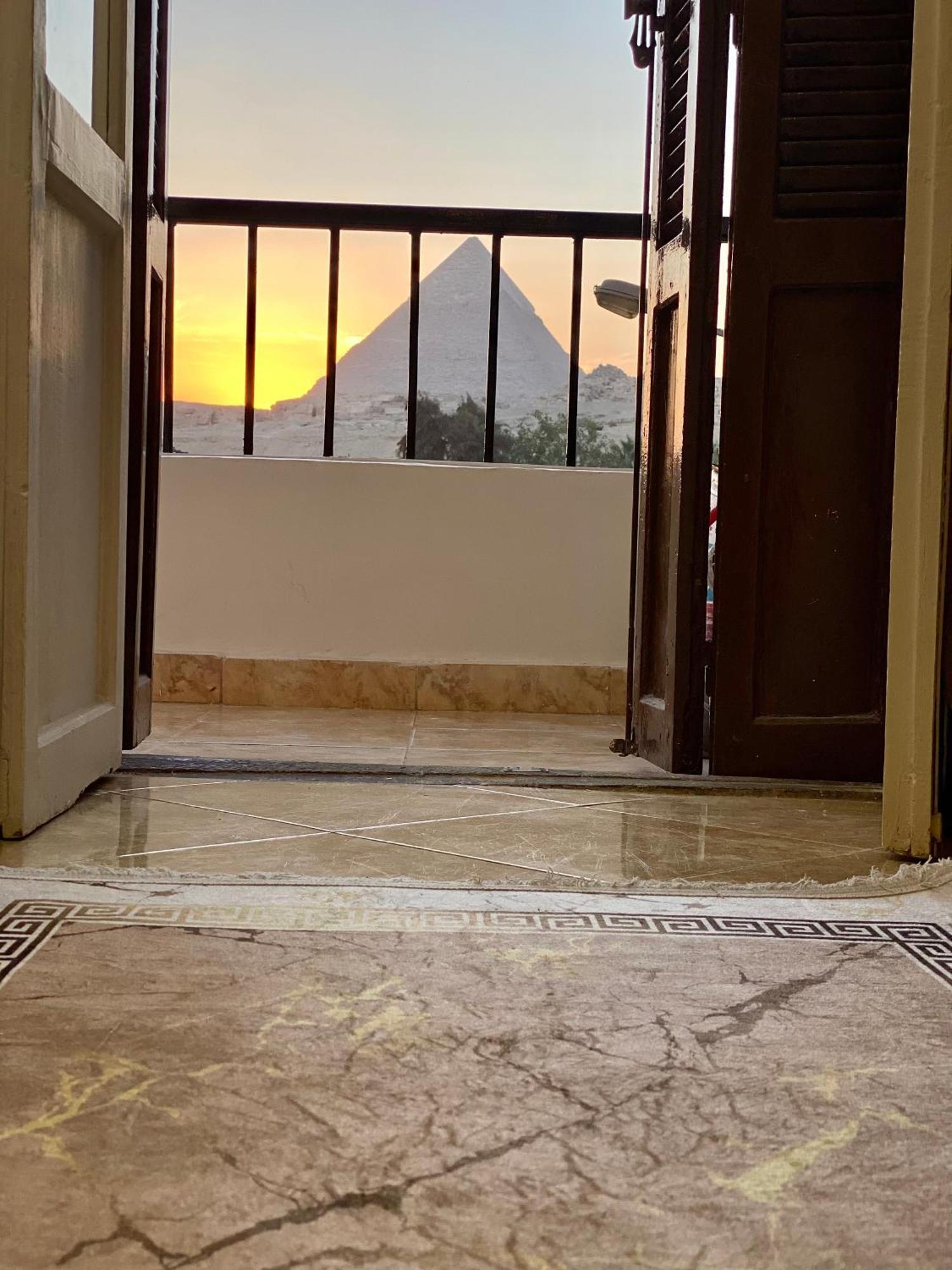 Isis Pyramids View Inn Kafrat al Jabal Exterior photo