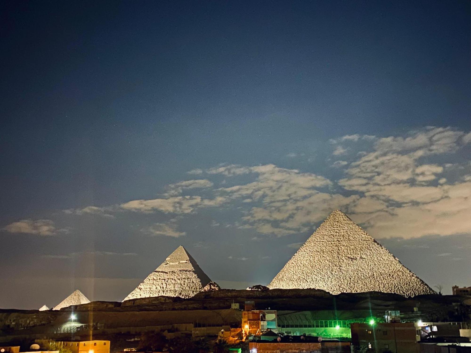 Isis Pyramids View Inn Kafrat al Jabal Exterior photo
